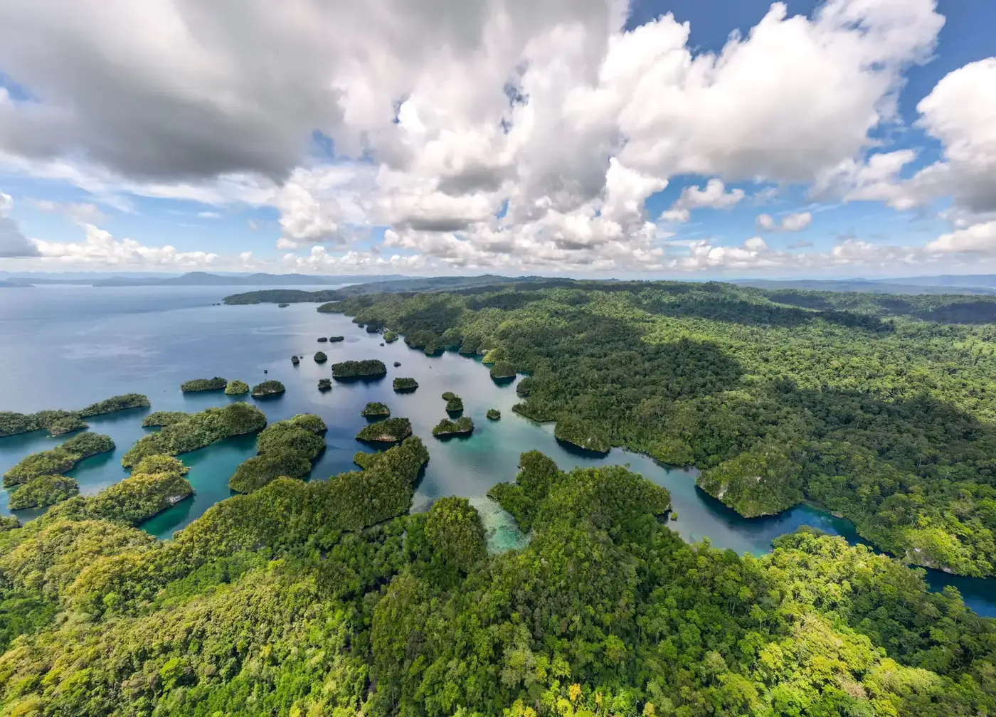 Kabui Bay channels